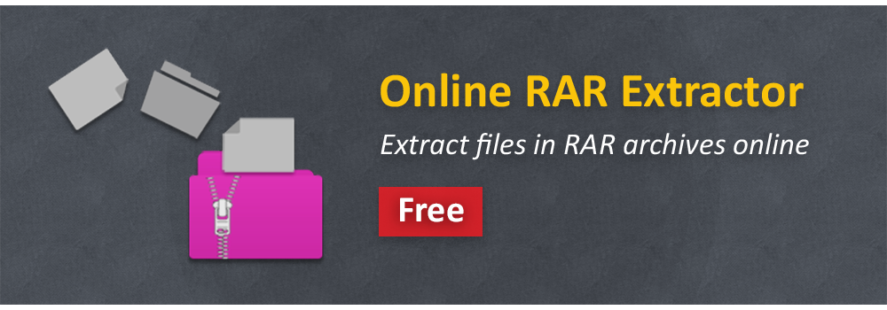 Online RAR Extractor Extract RAR Files Free